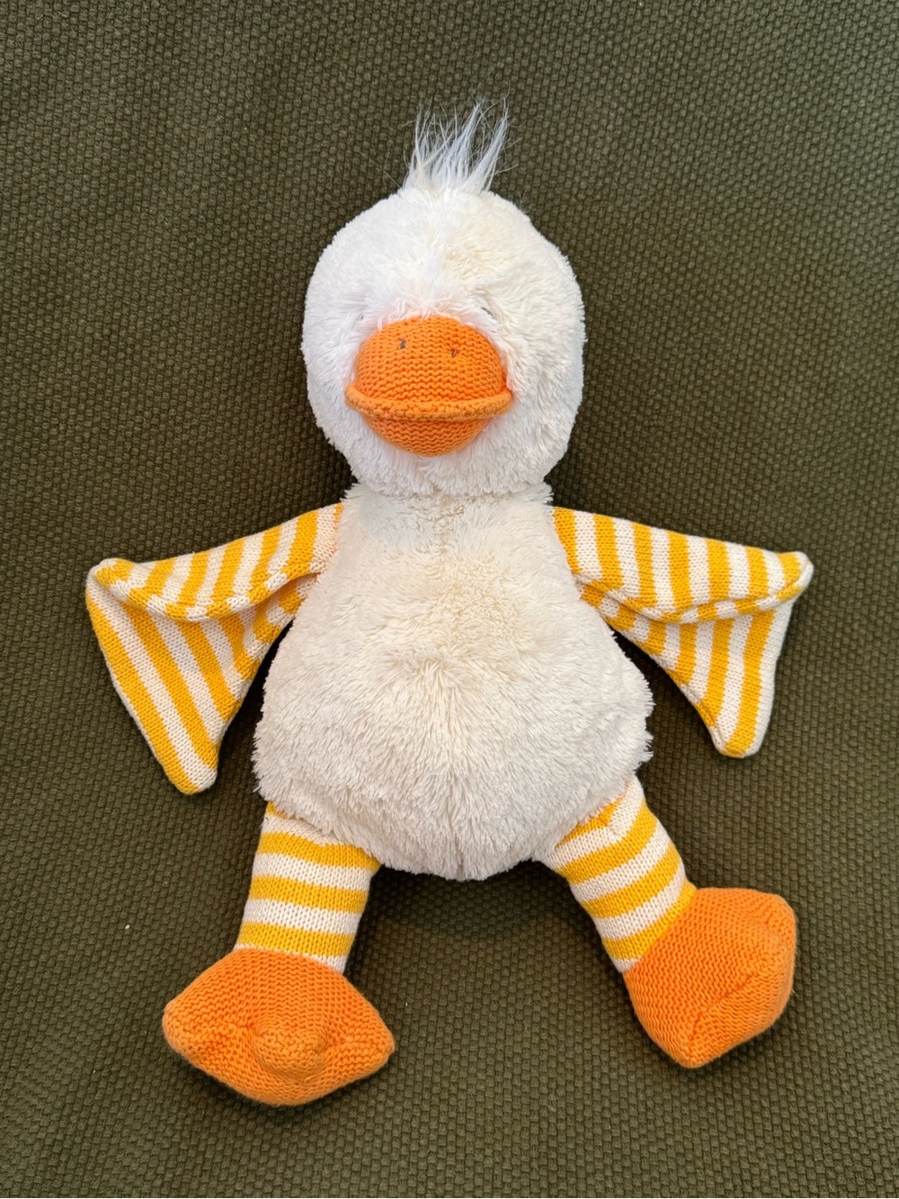 Maison Chic Quackers the Duck Plushy Stuffed Animal 13”